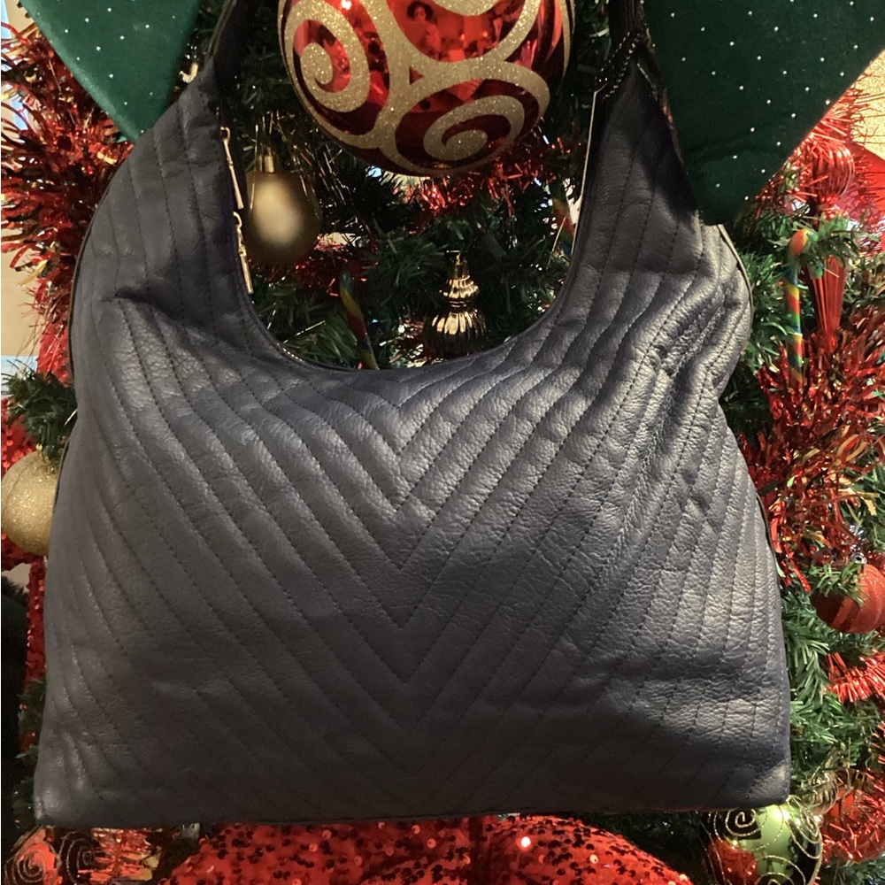 FASHION! BLUE Quilted Women's Bag